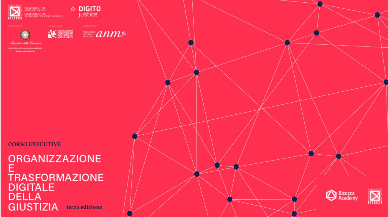 Organizzazione e Trasformazione Digitale della Giustizia