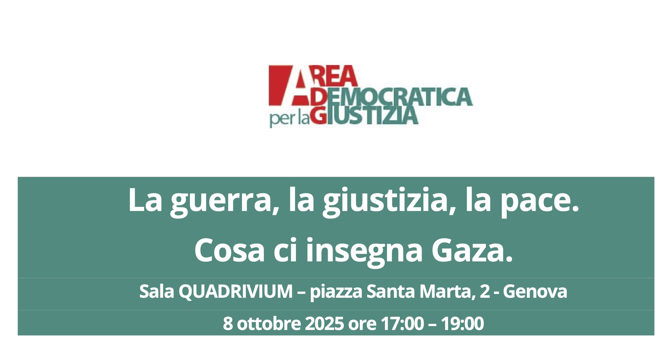 La guerra, la giustizia, la pace. Cosa ci insegna Gaza