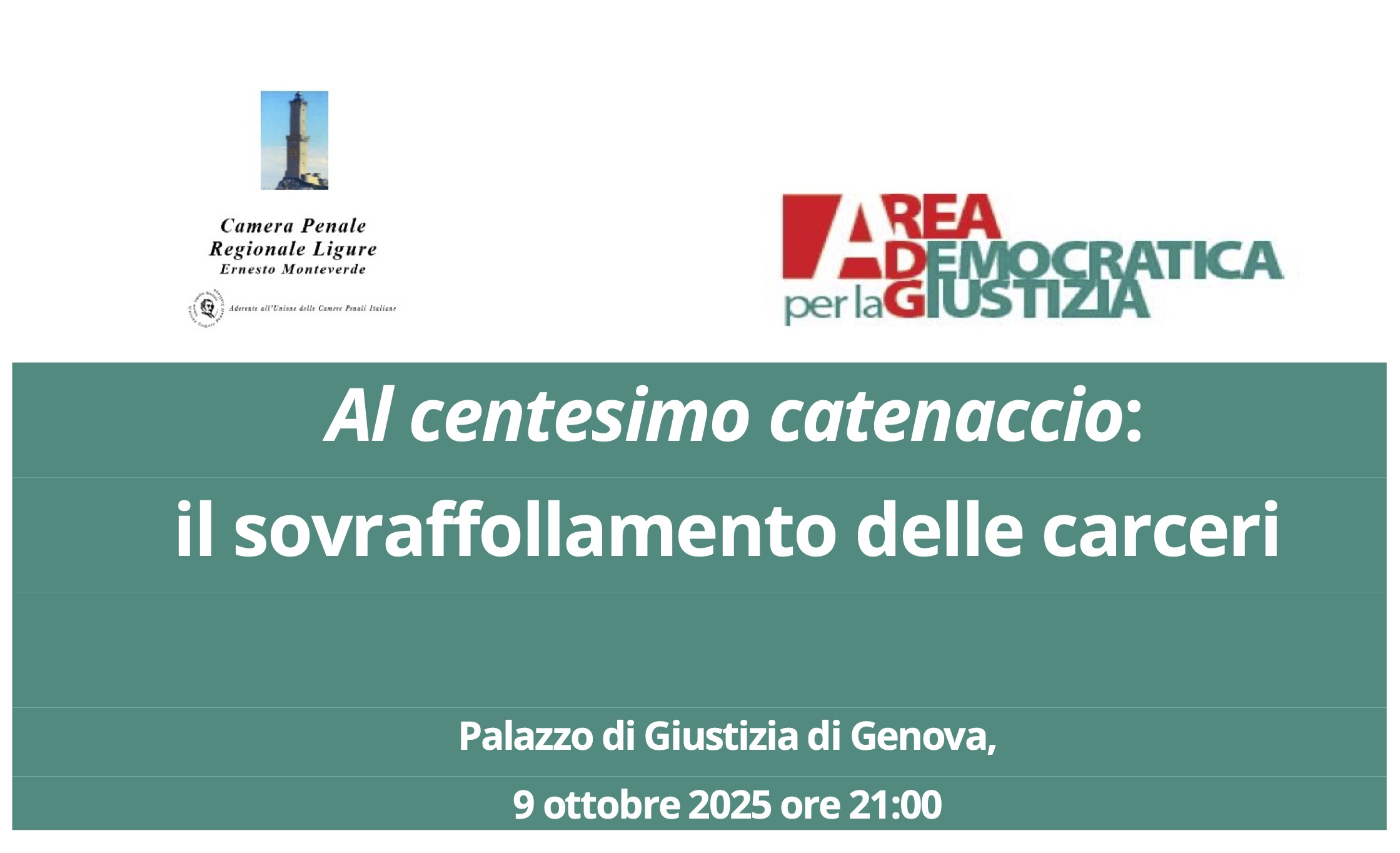 Al centesimo catenaccio: il dramma del sovraffollamento delle carceri