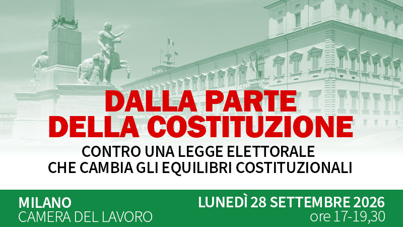 DALLA PARTE DELLA COSTITUZIONE