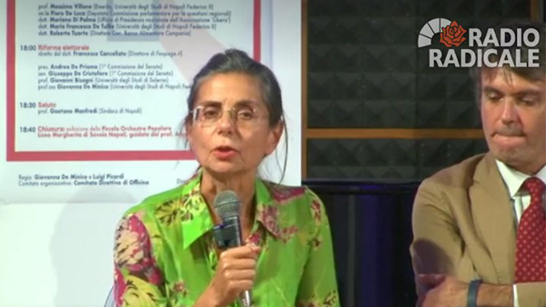Intervento di Giovanna De Minico