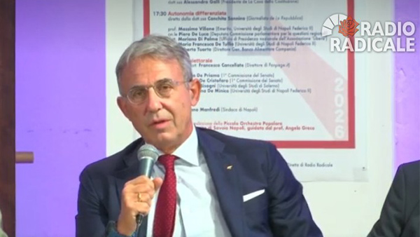 Intervento di Sergio Costa
